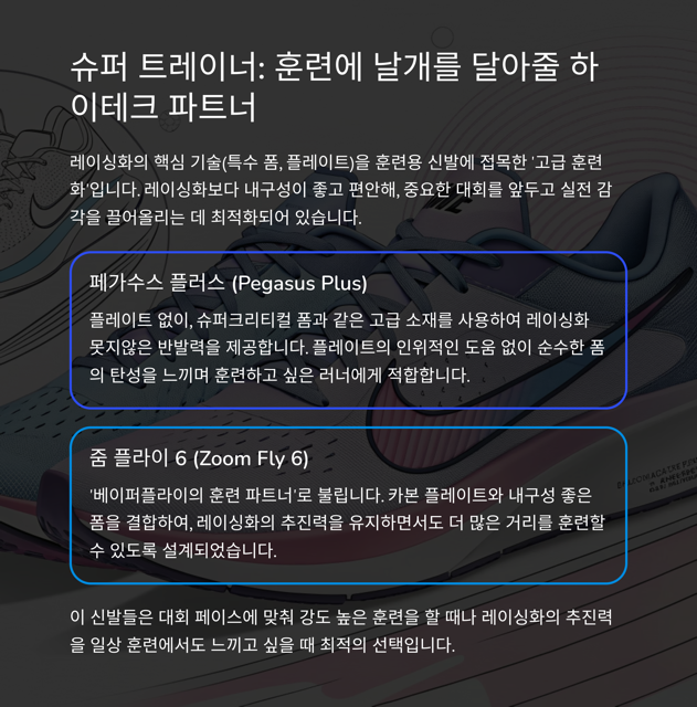 나이키 러닝화 종류