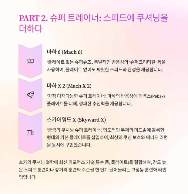 호카 러닝화 종류