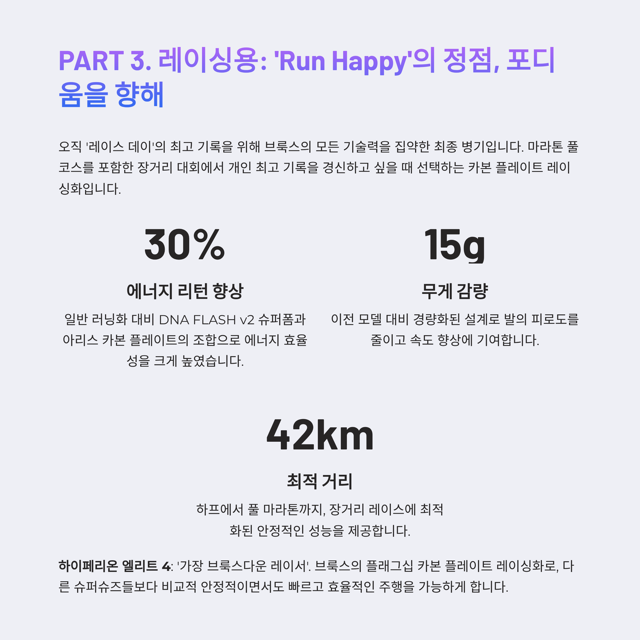 브룩스 러닝화 종류