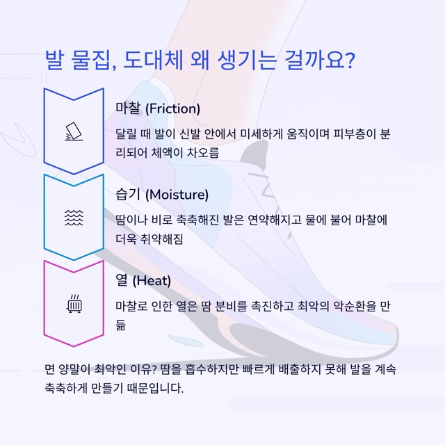 마라톤 발 물집, 지긋지긋한 고통의 원인과 완벽 예방법