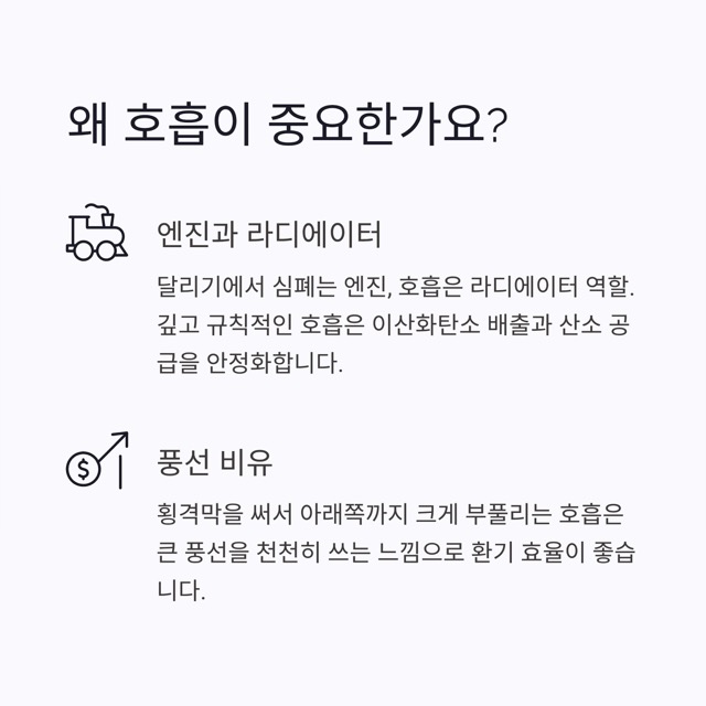 마라톤 호흡법 완벽 가이드: 횡격막 호흡과 2:2 리듬으로 페이스를 지키는 방법