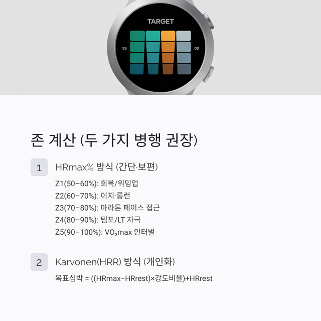 마라톤 경기에서 심박수 존 설정과 운영: 초보부터 기록형까지 실전 가이드