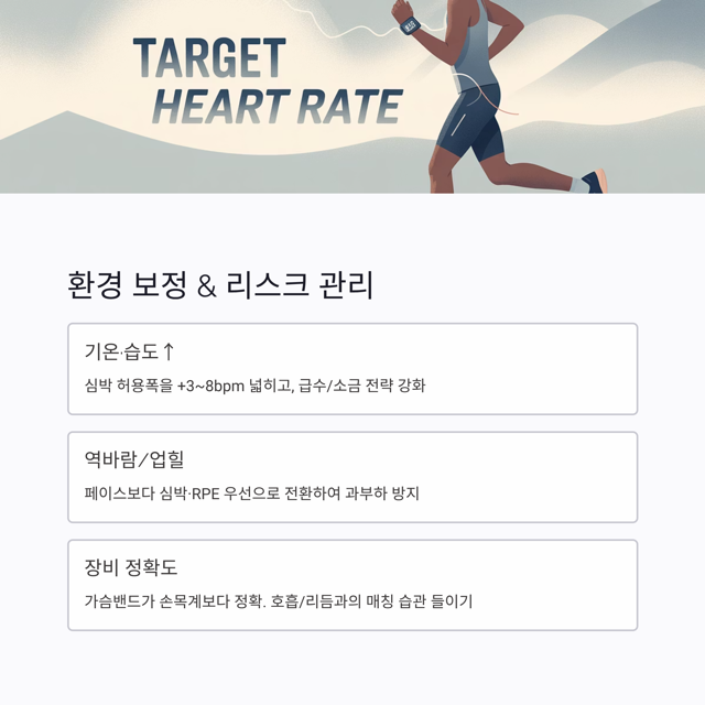 마라톤 경기에서 심박수 존 설정과 운영: 초보부터 기록형까지 실전 가이드