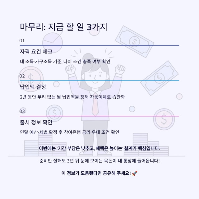 청년미래적금 완벽 가이드: 정의·대상·금리·가입·유의사항까지 한 번에