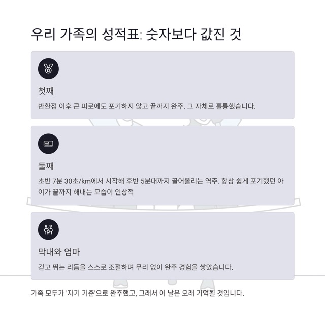 그린스텝 2025 마라톤 5km 가족 참가 후기, 기록 확인 방법