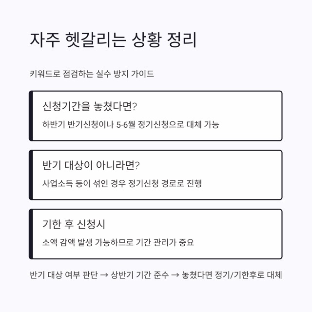 근로장려금 상반기 신청방법 2025 최신 가이드