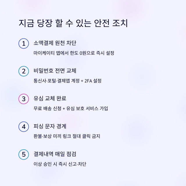 KT 해킹 총정리 : 경위·피해 범위, 보상, 재발 방지, 내 정보 확인법과 안전 수칙
