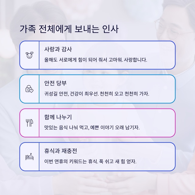 추석 인사 문구 끝판왕: 관계별 10문장씩 깔끔한 모음