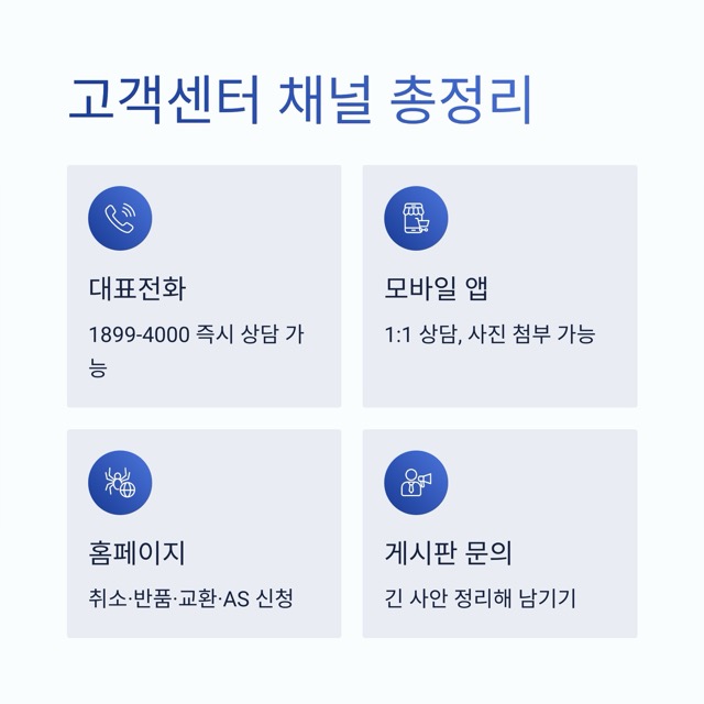 롯데홈쇼핑 고객센터 - 전화 연결 요령부터 반품 절차, 1:1 상담까지 한 번에 정리