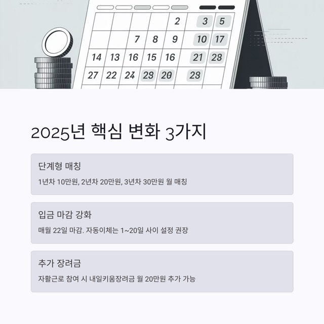 희망저축계좌2 조건, 신청기간, 서류, 신청방법