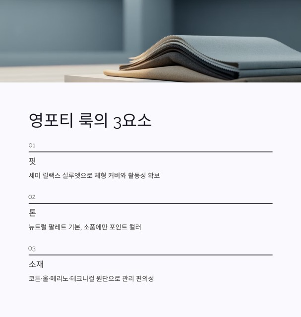 영포티 완벽 가이드: 뜻부터 룩, 여자 코디, 조롱 이슈, 브랜드, 짤, 아이폰, 이미지 활용까지