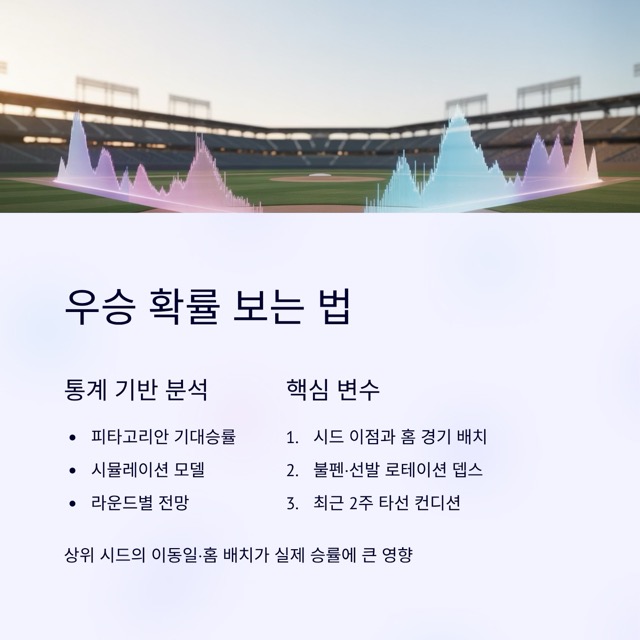 KBO 플레이오프 2025 완전 가이드: 일정·방식·규칙·순위·확률·예매(티켓)까지