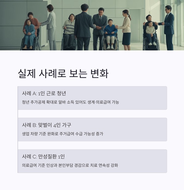 2026년 기초생활수급자 조건, 이렇게 바뀝니다
