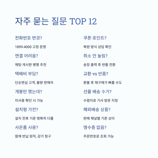 롯데홈쇼핑 고객센터 - 전화 연결 요령부터 반품 절차, 1:1 상담까지 한 번에 정리