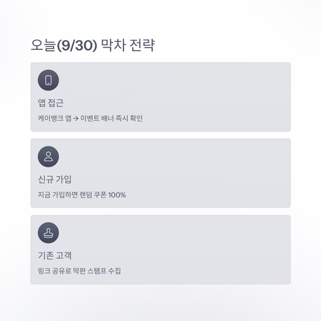 케이뱅크 엽기떡볶이 이벤트 완벽 가이드: 쿠폰 종류·사용법·당첨 팁 총정리