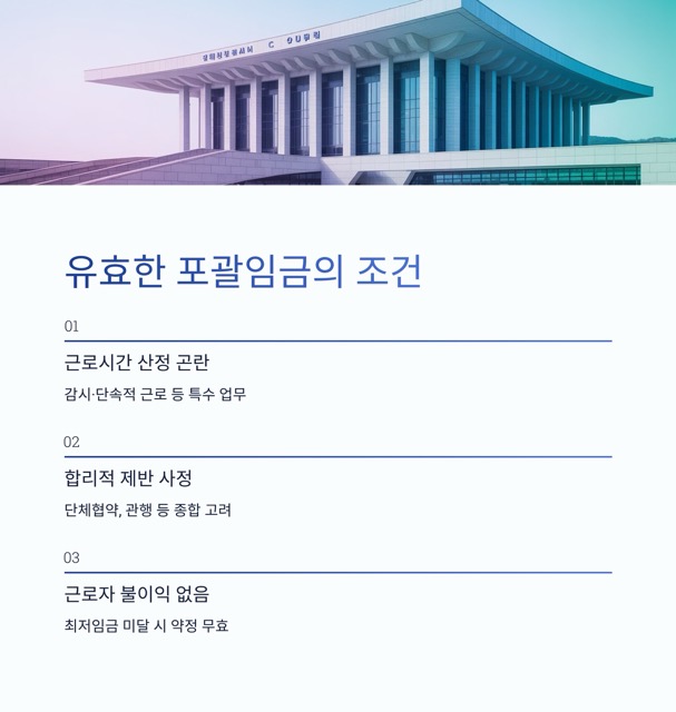 런던베이글 사태로 다시 보는 포괄임금제｜정의, 법적 기준, 폐지 논의의 쟁점과 대안