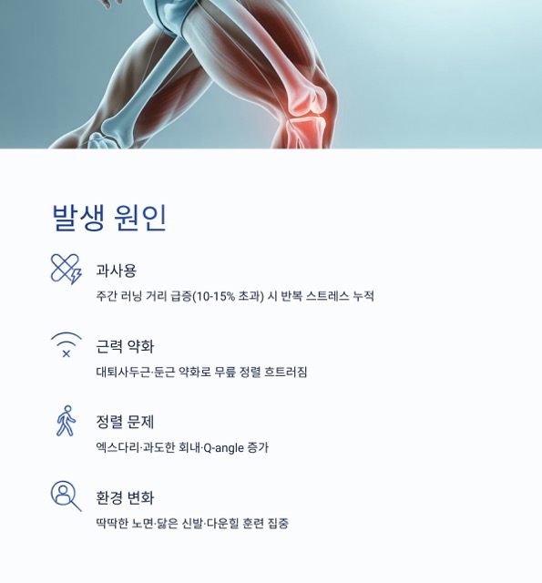 러너스 니 완전 가이드 : 정의·원인·자가 체크·치료·운동 루틴·재발 방지까지