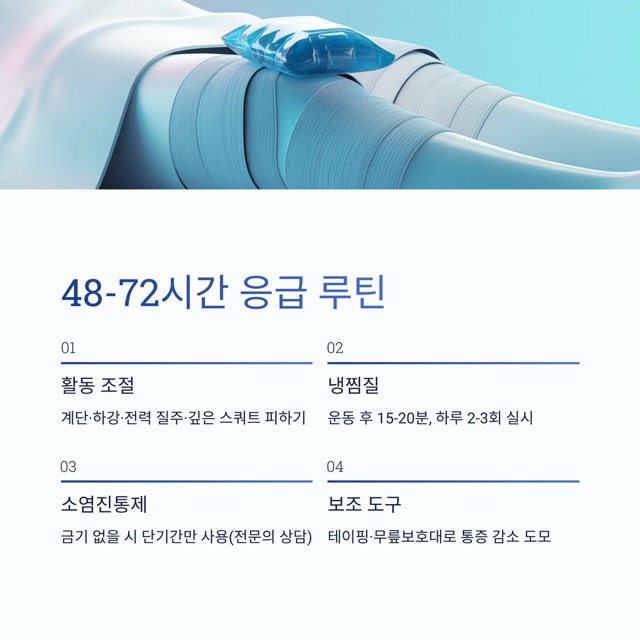 러너스 니 완전 가이드 : 정의·원인·자가 체크·치료·운동 루틴·재발 방지까지