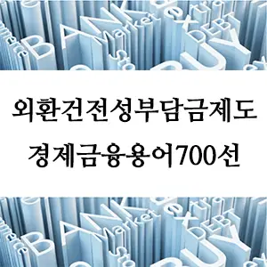 경제금융용어 700선-외환건전성부담금제도