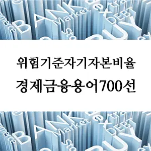 경제금융용어 700선-위험기준자기자본비율(RBC비율)