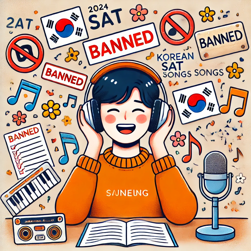 2024년 수능 금지곡 모음 – 집중 방해하는 귀에 맴도는 노래들