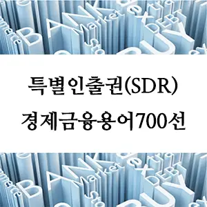 경제금융용어 700선-특별인출권(SDR)이란 무엇인가? 국제 금융의 필수 개념 이해하기