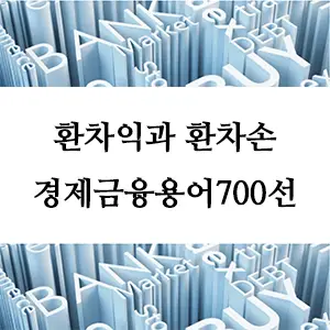 경제금융용어 700선-환차익과 환차손이란? 외환 변동의 기초 개념 이해하기