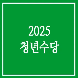 2025 청년수당