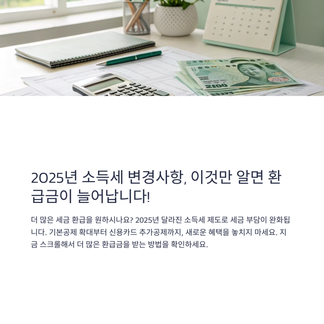 2025년 소득세