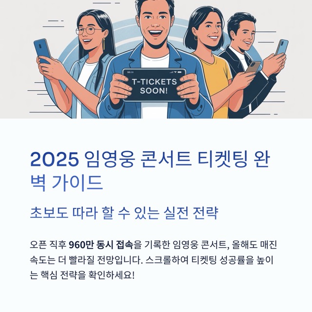 2025 임영웅 콘서트 티켓팅 완벽 가이드