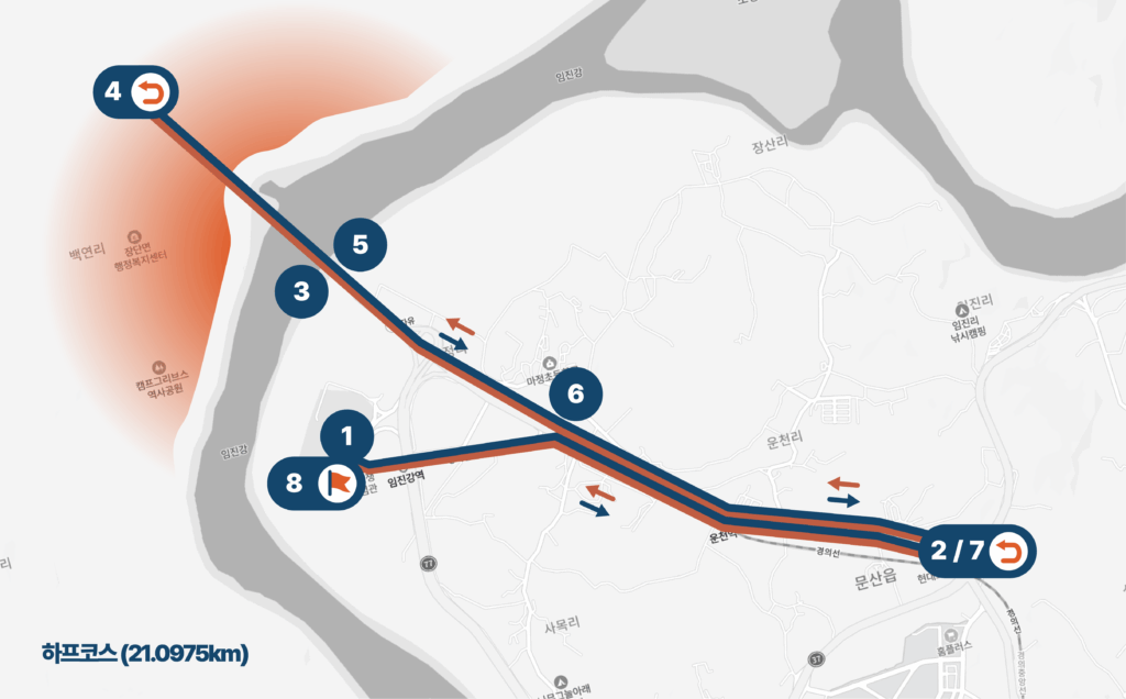 제16회 2025 DMZ OPEN 평화 마라톤 기록확인 가이드