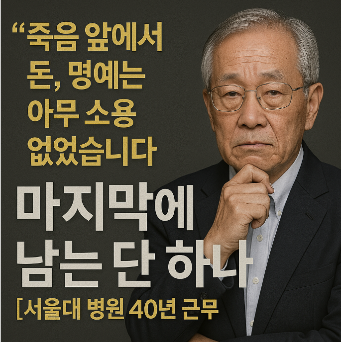 "수천 명의 죽음을 지켜봤습니다"...결국 모두가 후회한 단 한 가지