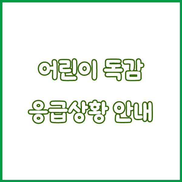 어린이 독감증상 총정리 (예방접종 무료접종 주사 수액 예방 접종기간 안내) flu symptoms in children